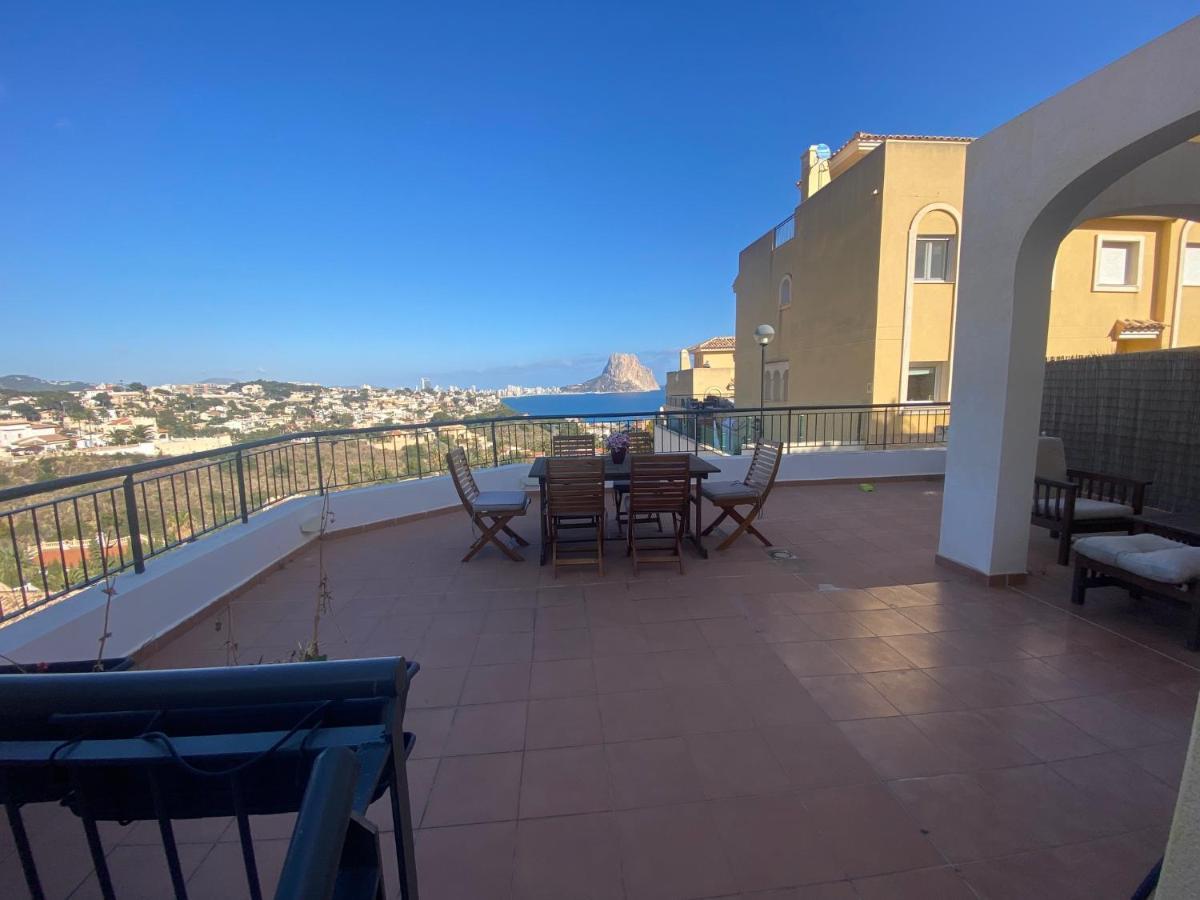 Chalet Adosado Con Vistas Al Mar Calpe Zewnętrze zdjęcie
