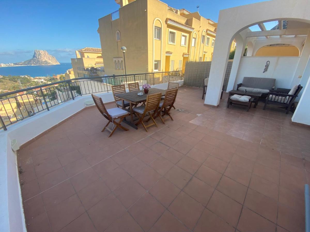 Chalet Adosado Con Vistas Al Mar Calpe Zewnętrze zdjęcie