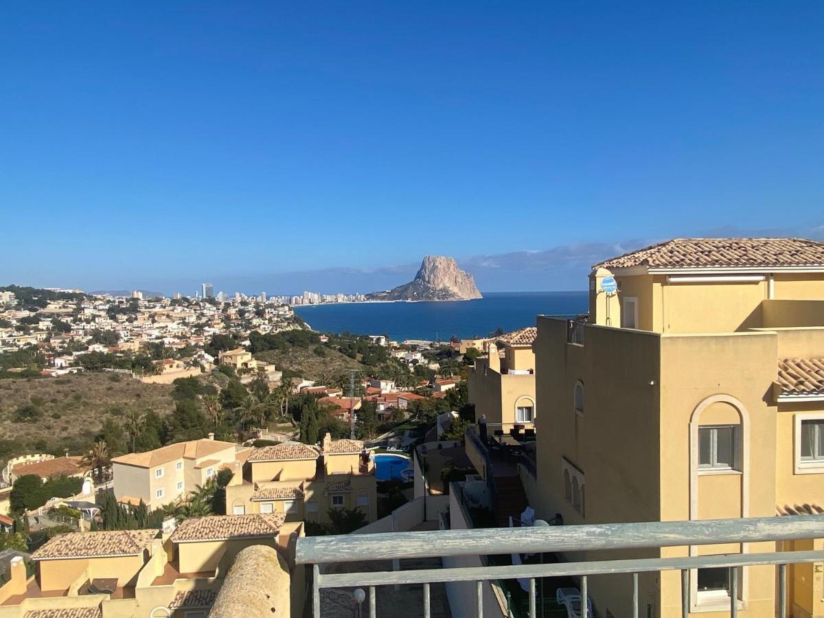 Chalet Adosado Con Vistas Al Mar Calpe Zewnętrze zdjęcie