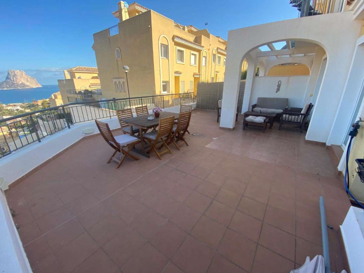 Chalet Adosado Con Vistas Al Mar Calpe Zewnętrze zdjęcie