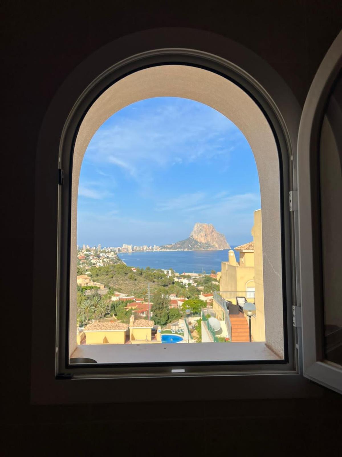 Chalet Adosado Con Vistas Al Mar Calpe Zewnętrze zdjęcie