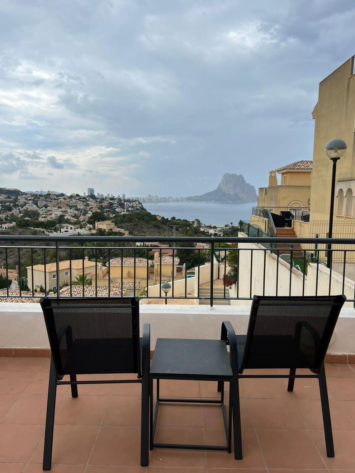 Chalet Adosado Con Vistas Al Mar Calpe Zewnętrze zdjęcie