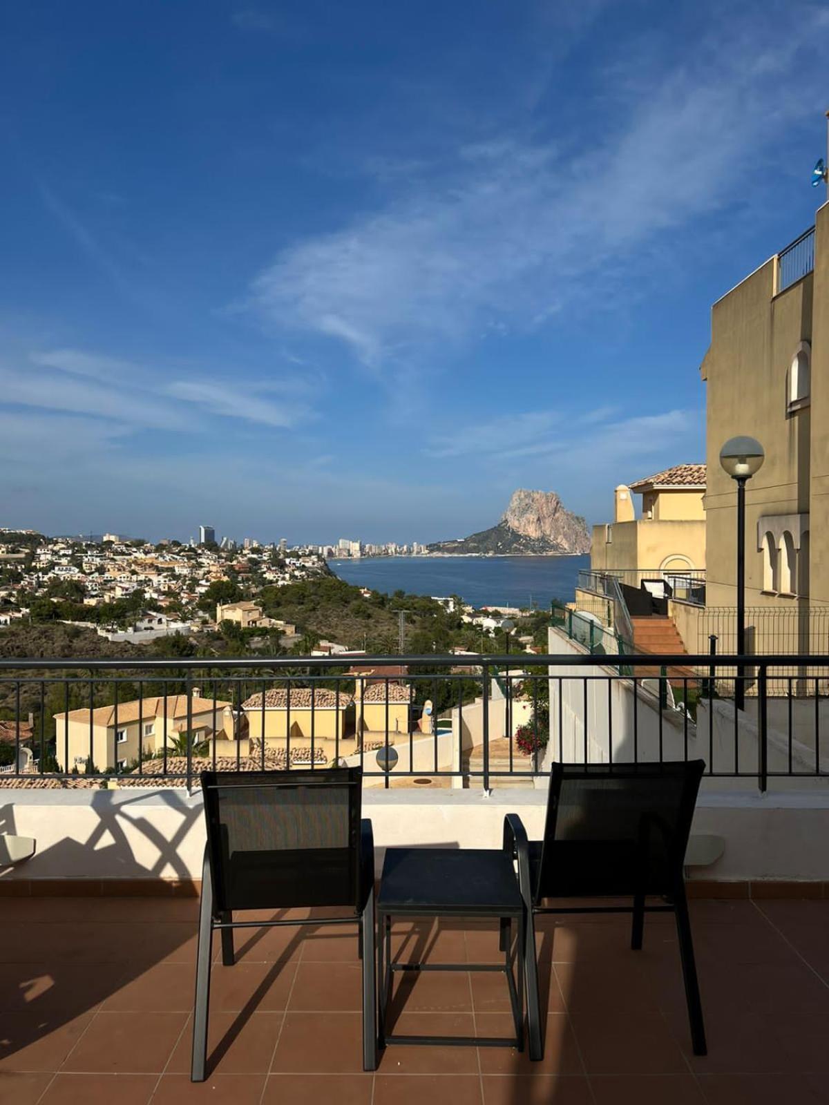Chalet Adosado Con Vistas Al Mar Calpe Zewnętrze zdjęcie